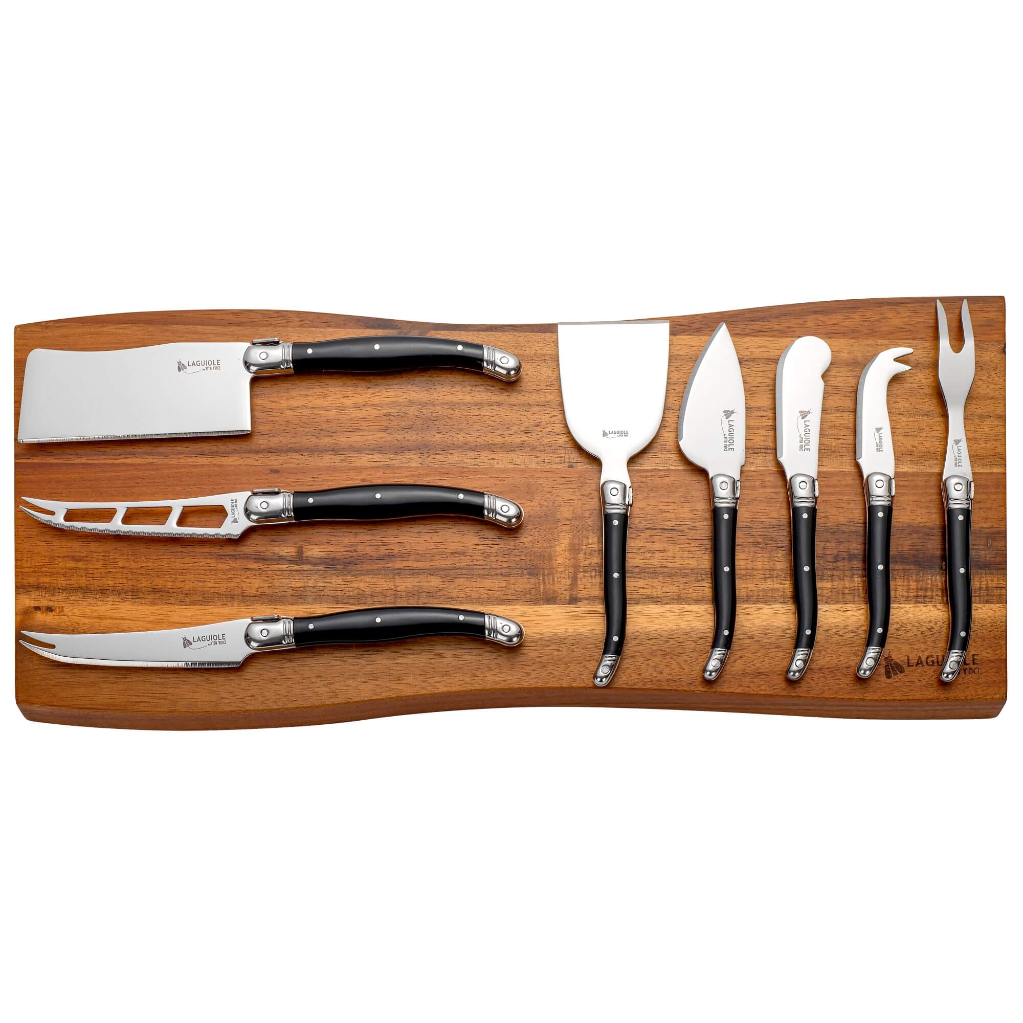 Vita Vinci cheese set 8pcs Black (VV-4136-BK) 2