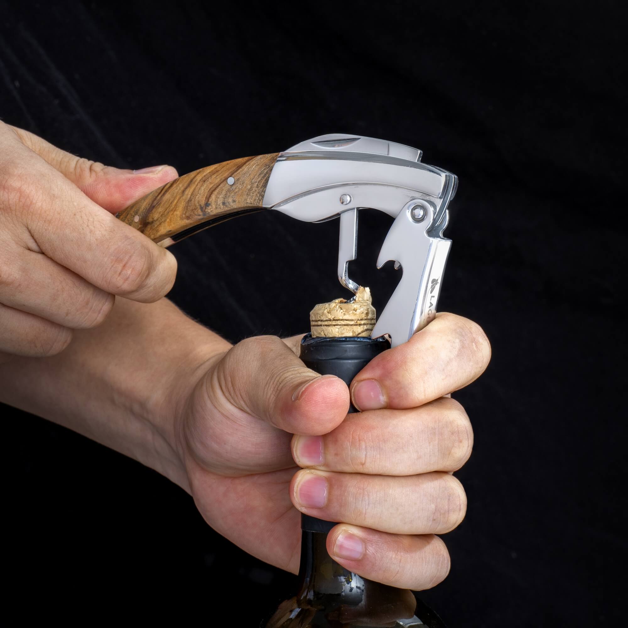 Vita Vinci corkscrew Olive wood (VV-4176-OL) 18