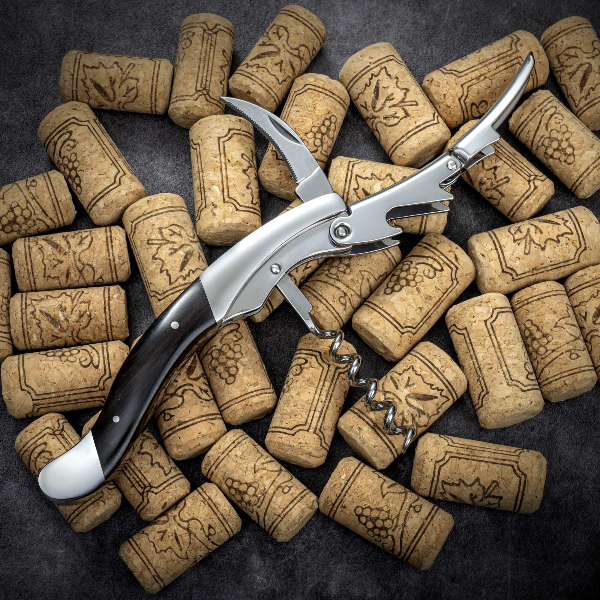 Vita Vinci corkscrew Wenge (VV-4176-WE) 15.1