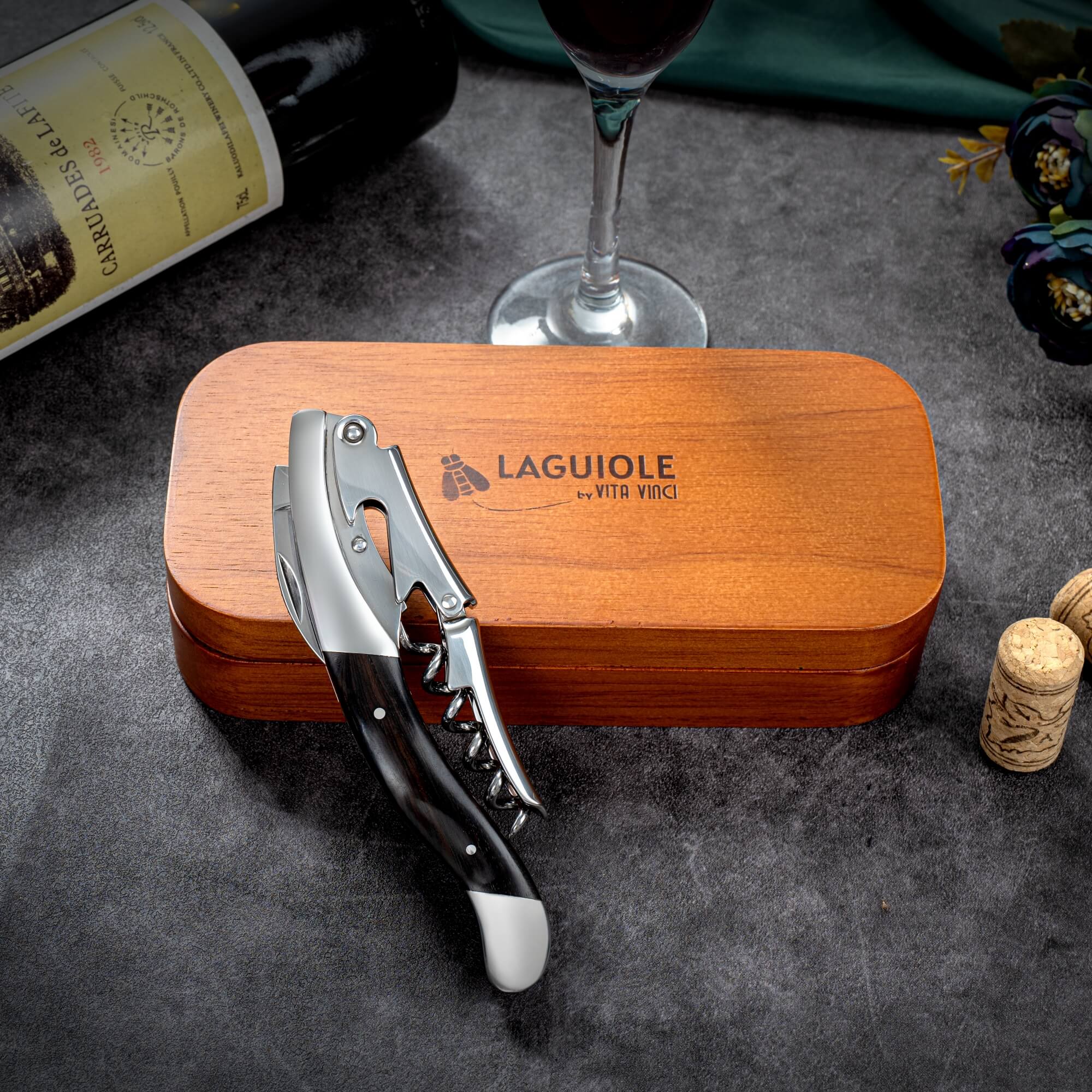 Vita Vinci corkscrew Wenge (VV-4176-WE) 16