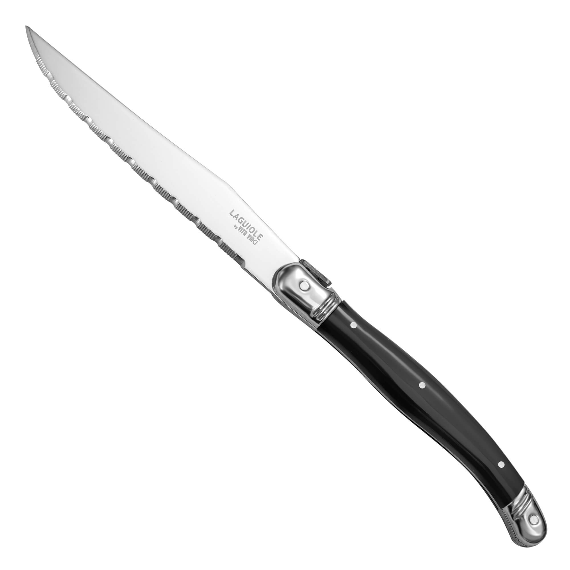 Vita Vinci steak knives 6pcs Black (VV-4100-BK) 4