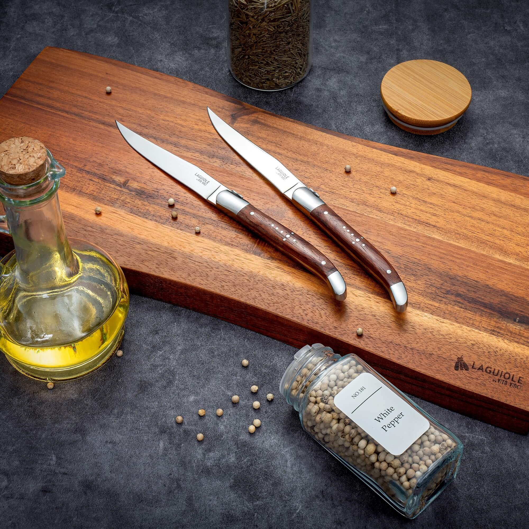 Vita Vinci steak knives 6pcs Rosewood (VV-4150-RO) 15