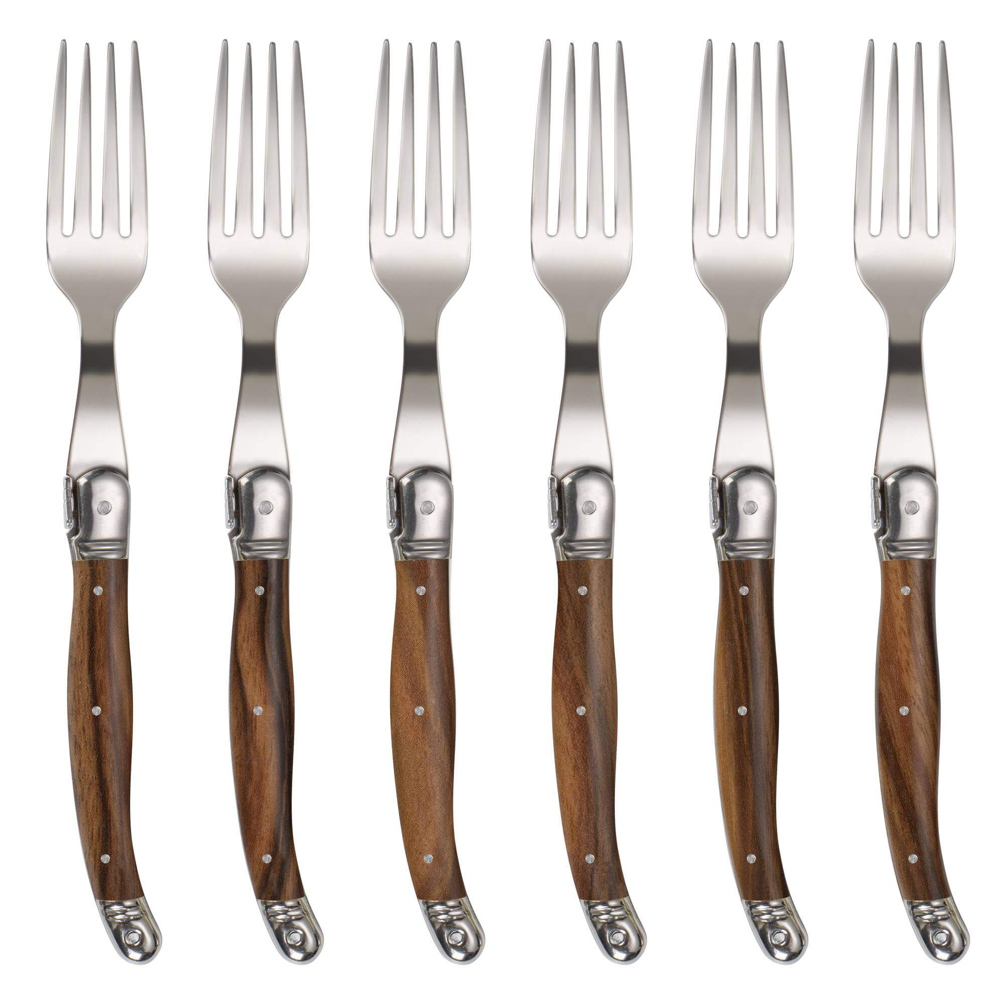 Vita Vinci forks 6pcs Dark wood (VV-4111-BR) 3 Vita Vinci forks 6pcs Dark wood (VV-4111-BR)