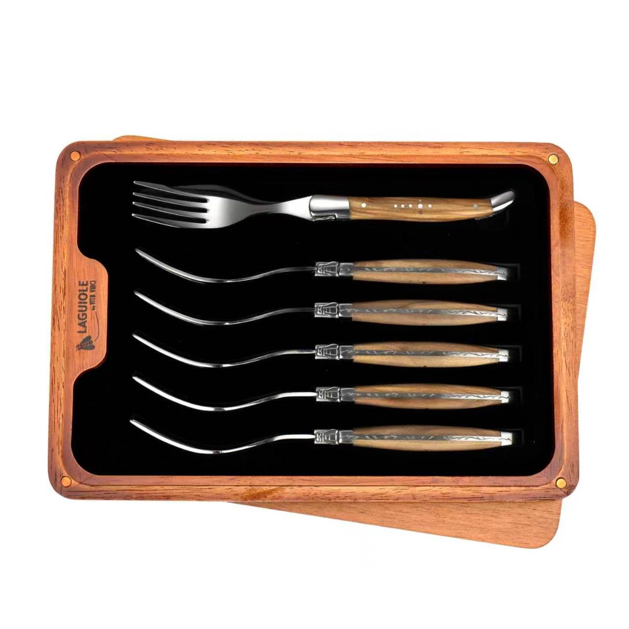 Vita Vinci forks 6pcs Olive wood (VV-4161-OL) 10