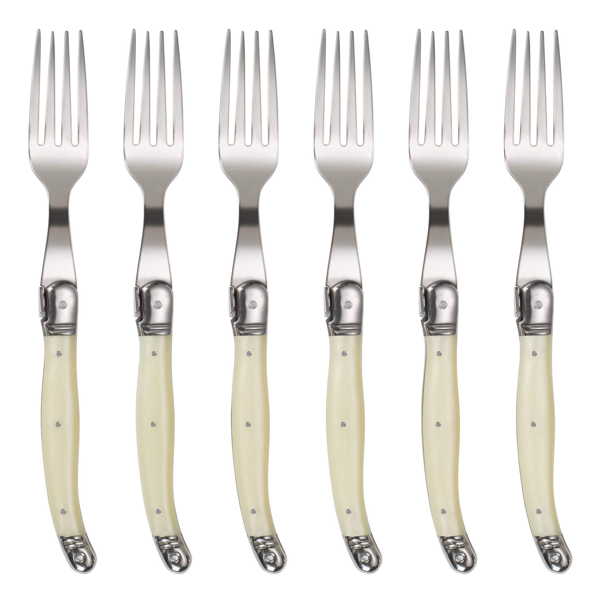 Vita Vinci forks 6pcs Pearl white (VV-4111-WH) 3 Vita Vinci forks 6pcs Pearl white (VV-4111-WH)