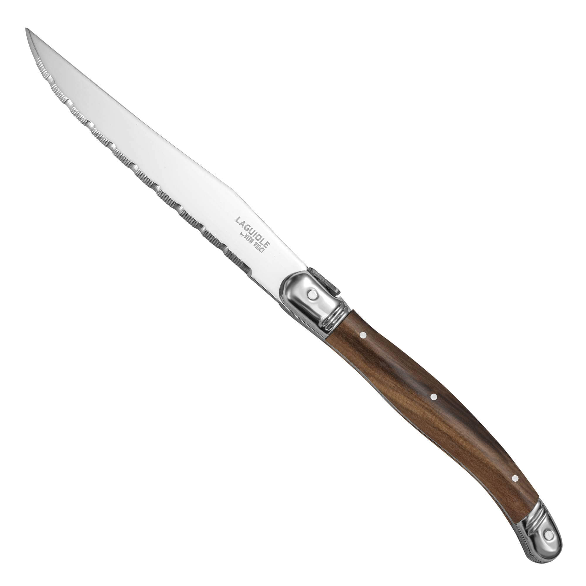 Vita Vinci steak knives 6pcs Dark wood (VV-4100-BR) 3