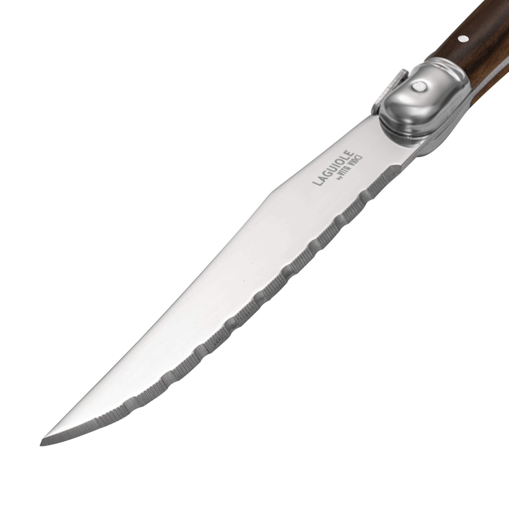 Vita Vinci steak knives 6pcs Dark wood (VV-4100-BR) 5