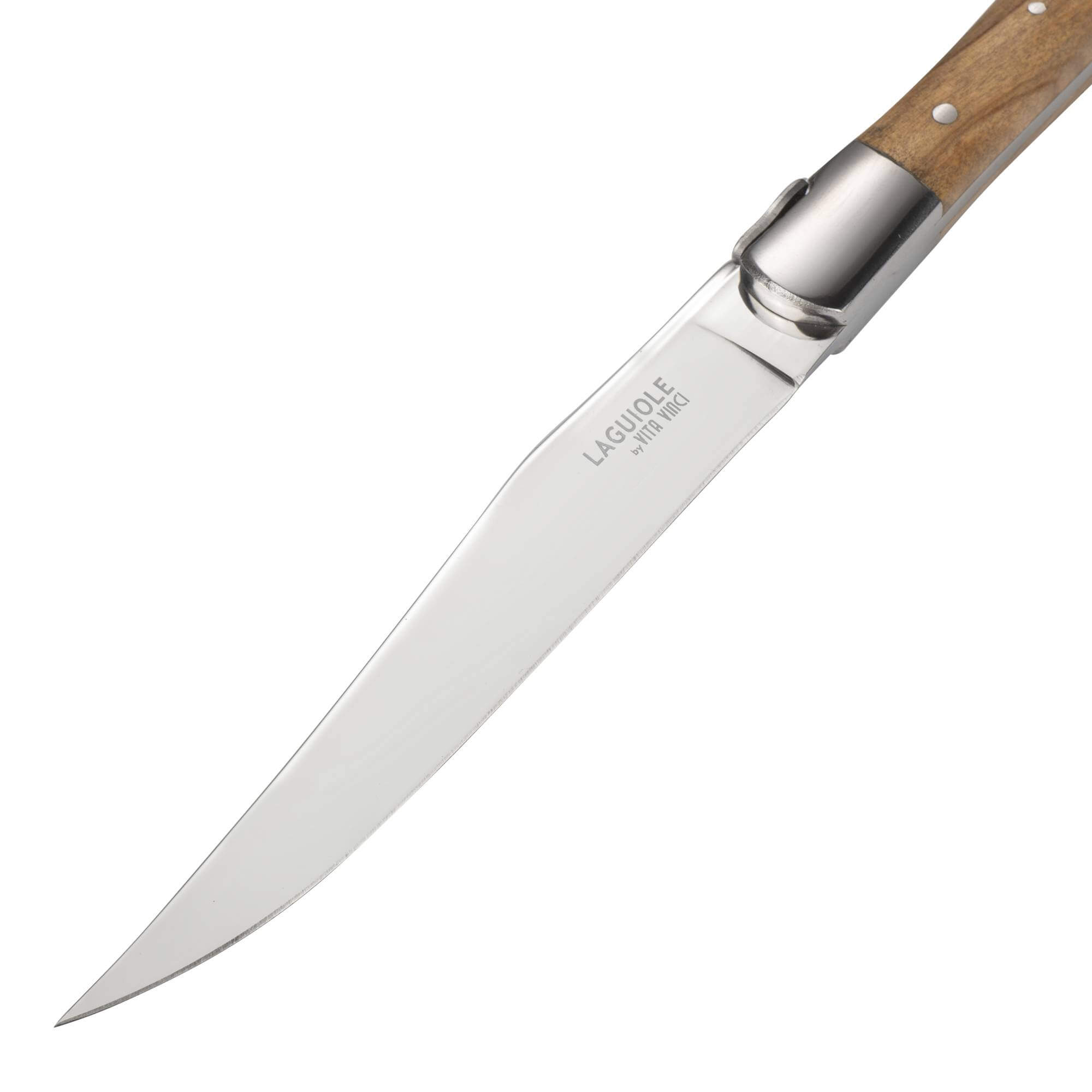 Vita Vinci steak knives 6pcs Olive wood (VV-4150-OL) 5