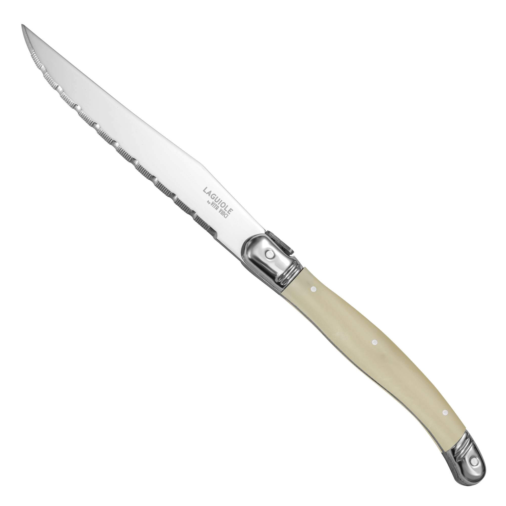 Vita Vinci steak knives 6pcs Pearl white (VV-4100-WH) 3