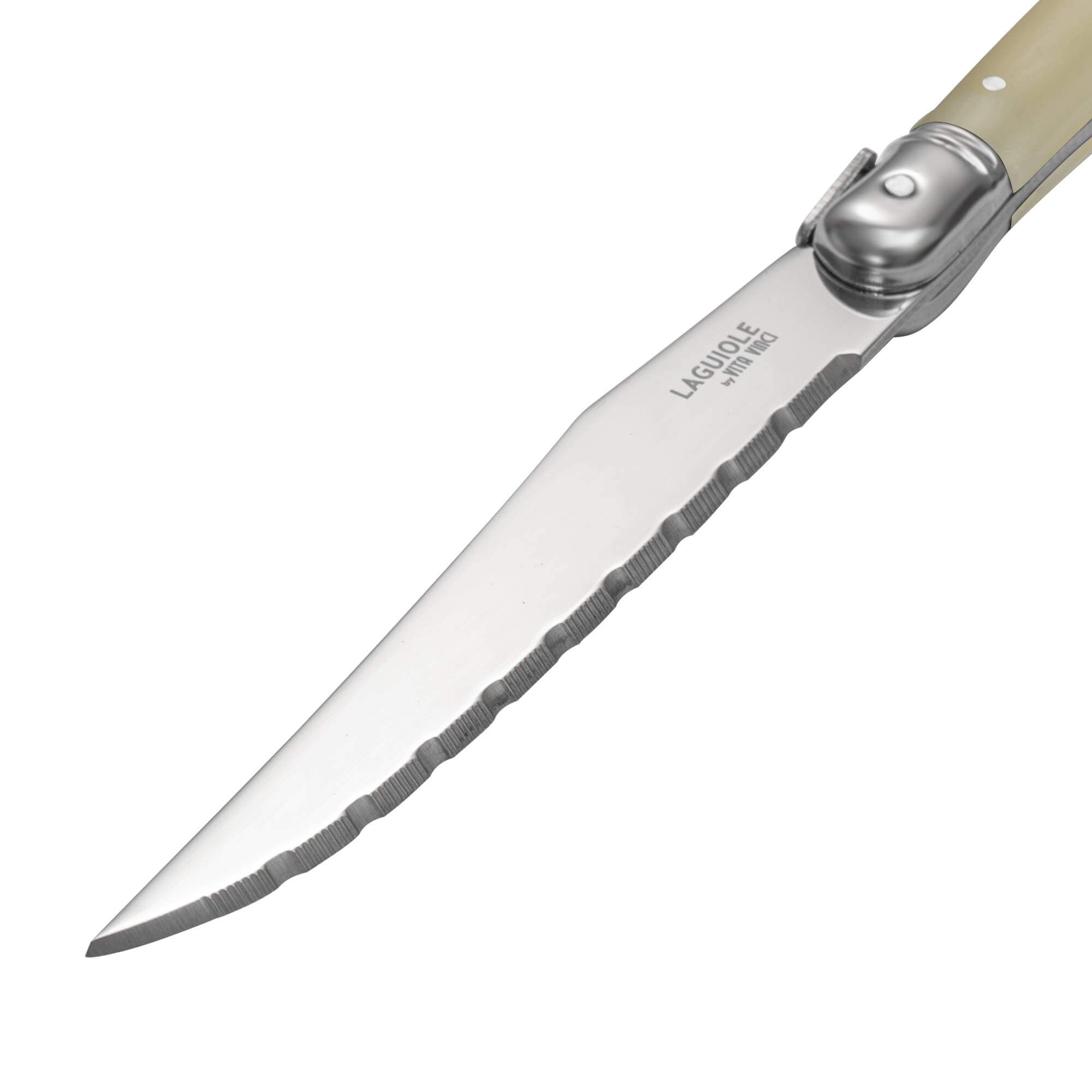 Vita Vinci steak knives 6pcs Pearl white (VV-4100-WH) 5